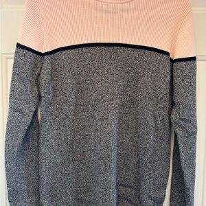 Karen Scott Men's Sweater in Pink and Gray
